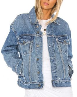 New style customized color women’s wholesale denim jackets