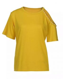 Wholesale Clothing Custom T-shirt Printing Design Neck T Shirt Women