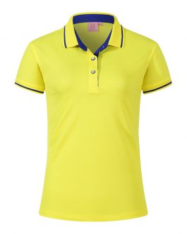 Anti-shrink top quality Men’s and women ladies short polo shirts