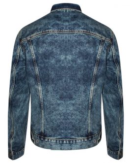 wholesale custom logo blue jean jackets plain men denim jacket