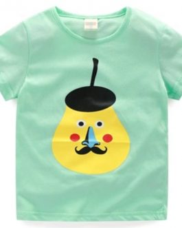 Comfortable Material Good Price Summer Best Selling Products Baby Boy Cotton Fabric T Shirt