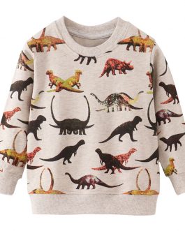 Kids New All Over Print Clothes Long Sleeve Boys Sweatshirts Collection