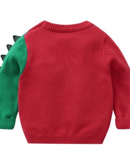 Dinosaur Printed New Fashion Boys Long Sleeve Sweatshirt