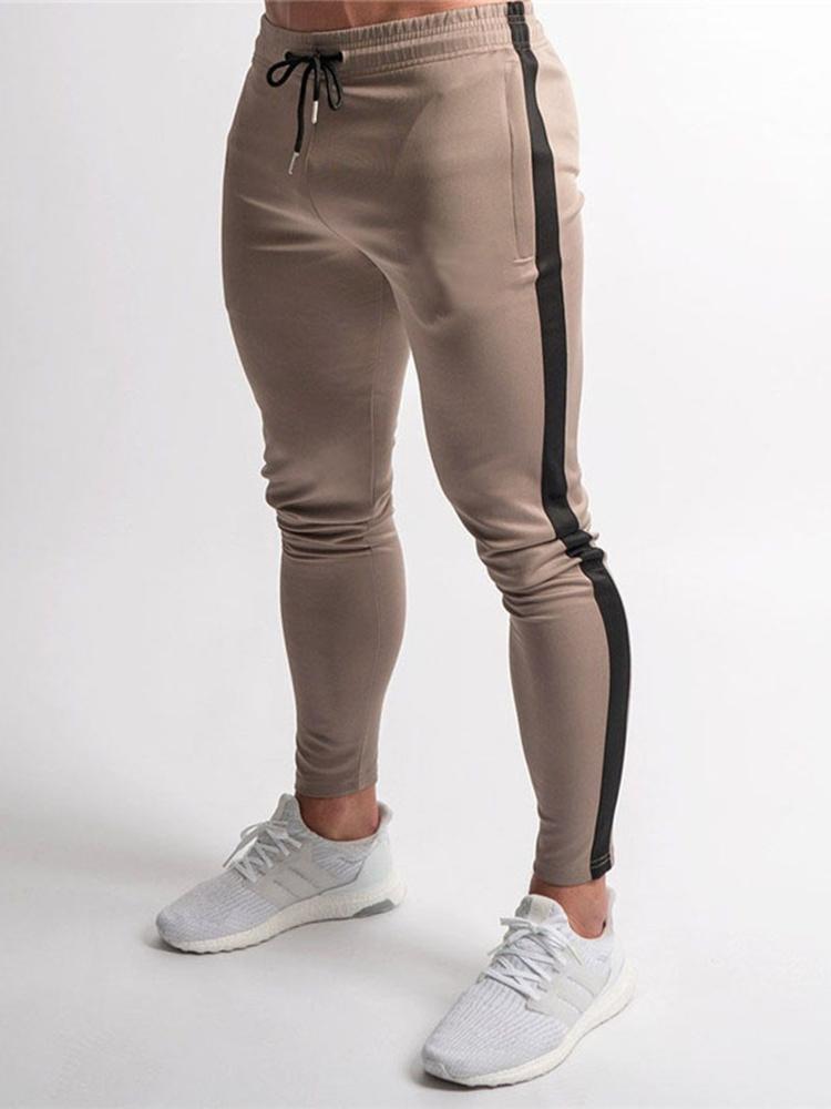 Mens Joggers Pants Fitness Men Sportswear Tracksuit Bottoms Skinny Sweatpants Trousers Gyms Jogger Track Pants Collection - Image 2