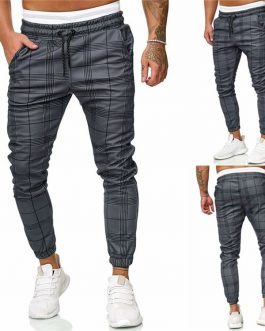 Track Pants Custom Tapered Fit Sweatpants Zipper Pocket Men Jogger Pants