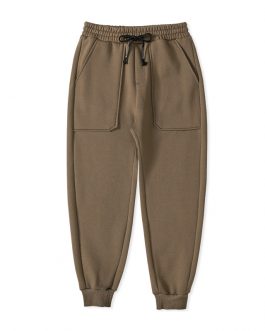 Men’s browns organic Cotton trousers embroidered sweat pants Gym Fitness hombre Sweatpants Pants Men Joggers