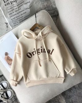 Casual Street Wear Children Pullover Boys Custom Print Hoodies Collection