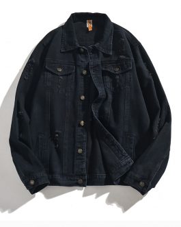 High Quality Mens Full Sleeve Custom Design Denim Jackets Collection