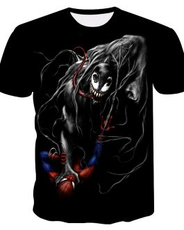SpiderMan/Joker Printed Stylish Logo 100% Cotton Men’s T Shirt
