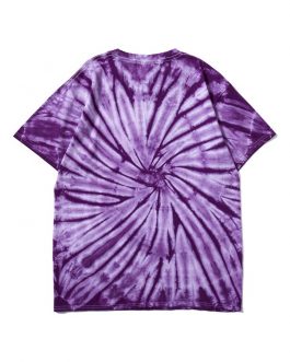 Unisex  Men’s Streetwear Hip Hop T shirts T Printing Tie Dye Short Sleeve