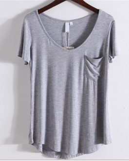 Loose fitting Short Sleeve Summer Casual T-shirt Collection