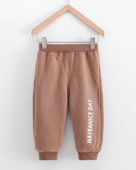 Boy Cotton Trousers Children Spring And Autumn Wear Corduroy Trousers Children Sports Pants