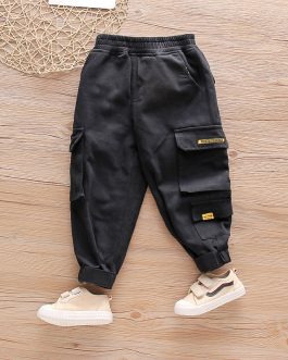 Fit Streetwear Kids Boys Joggers Hip Hop High Street Leisure Trousers Collection