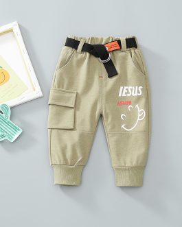 Casual Style New Children’s Sport Trousers Fashionable And Thin Style Pants Collection