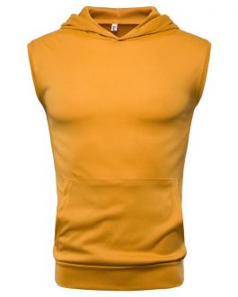 New Type Mens Muscle Hoodie Tank Tops Sleeveless Bodybuilding Gym Workout Fitness hooded Vest Masculina Tops Collection