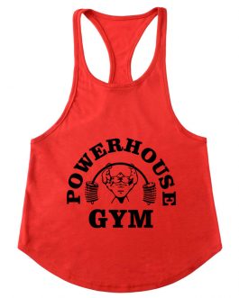 New Stylish Hem Printed Mens Gym Fitness Stringer Tank Top Collection