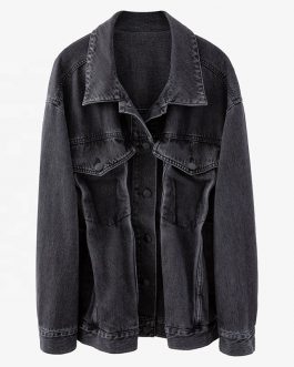 New Fashionable Plus Size Long Sleeve Women Denim Jacket Collection